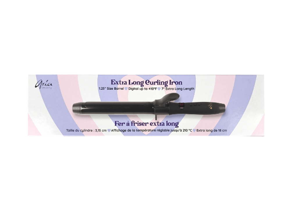 ARIA Fer à Friser Extra Long 1,25 po