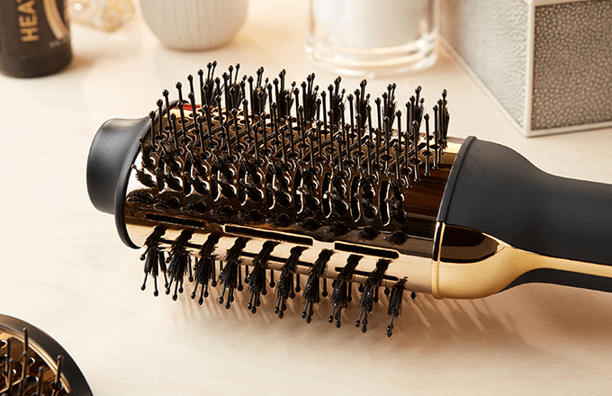 BROSSE-SECHOIR VOLUMISANTE OR 24 CARATS HOT TOOLS